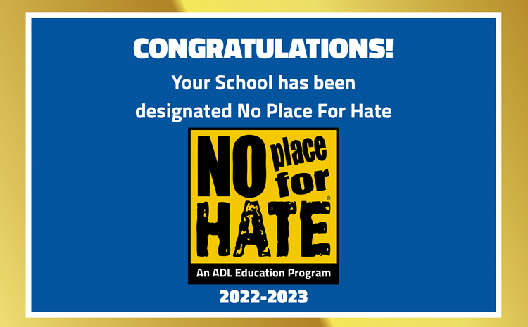 Thomas Paine Recognized as a No Place for Hate School 2022-2023 - article thumnail image