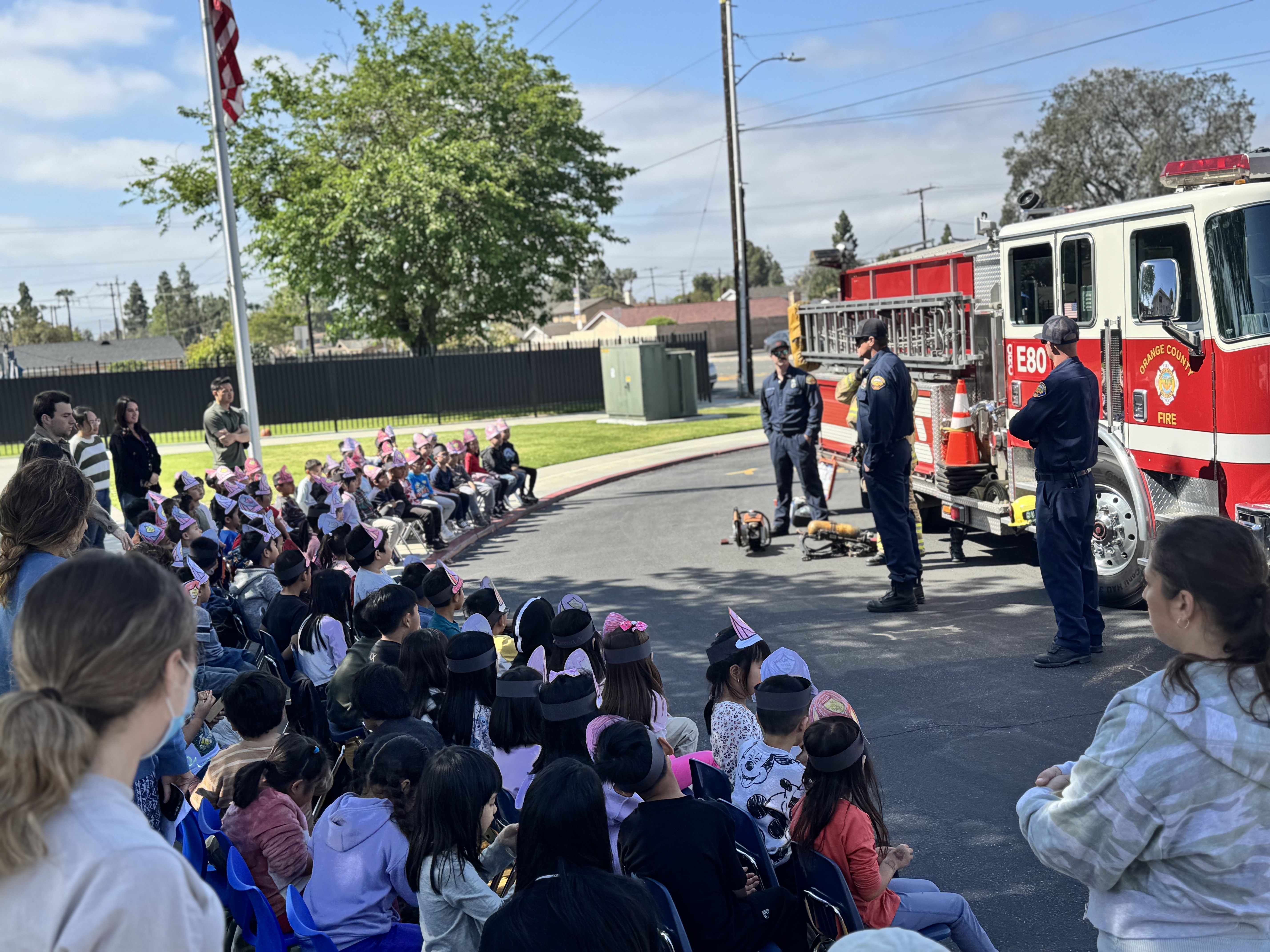 Fire dept visit