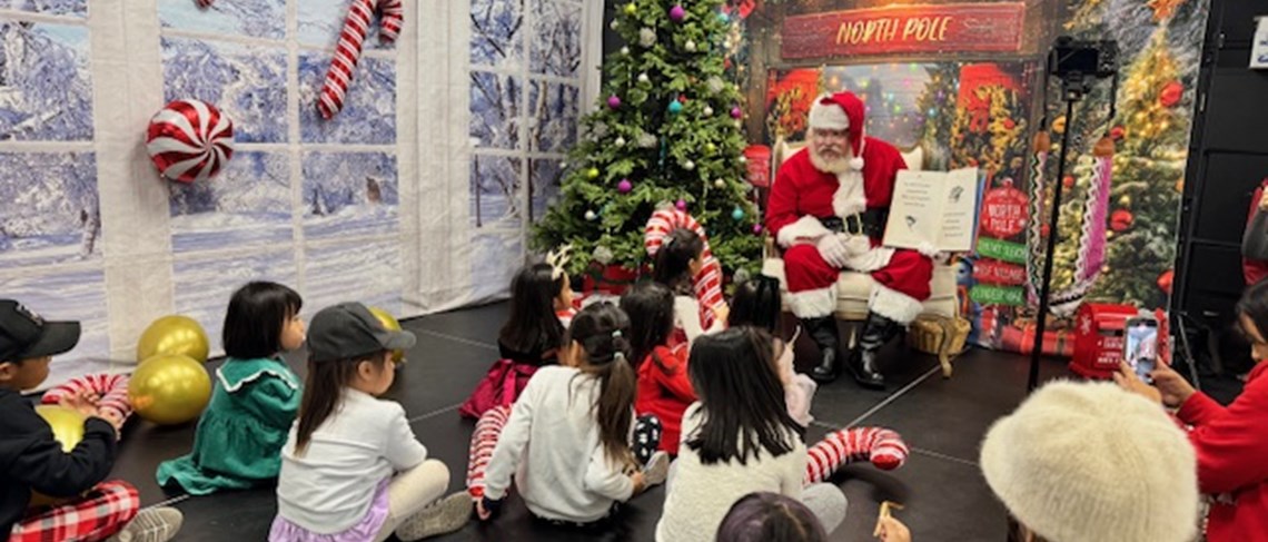Pancakes with Santa
